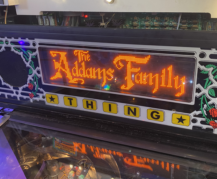 New ELIODOT screen for The Addams Family